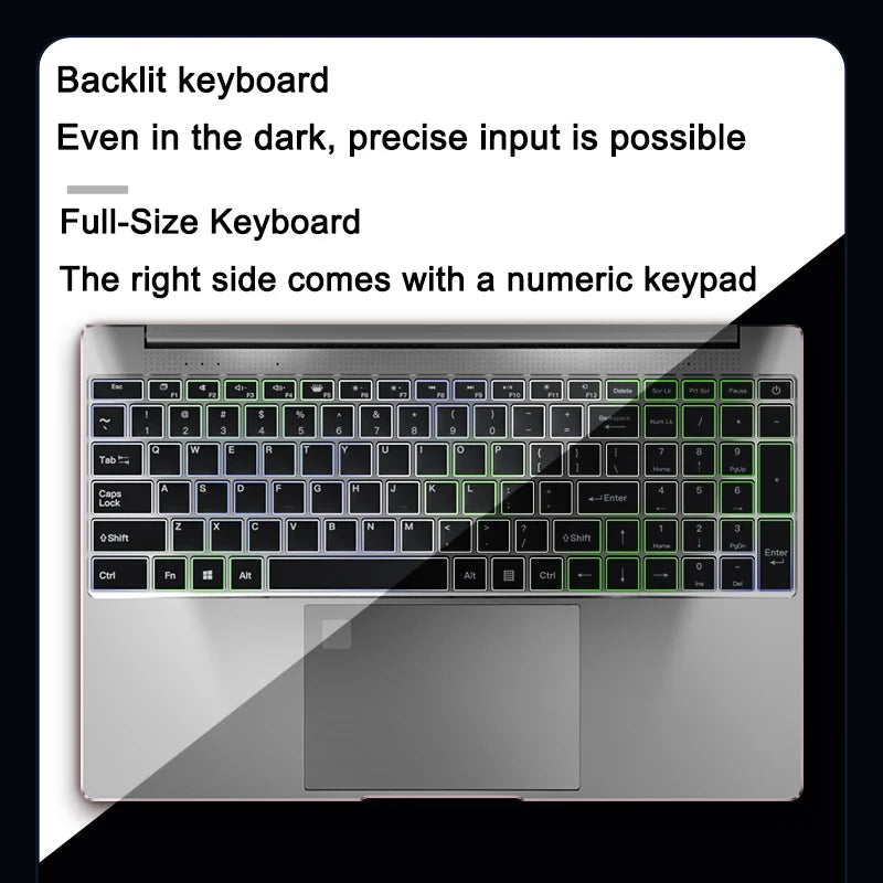 Ultra Slim 15.6" Gaming Laptop - Intel Core i7-8650U, 32GB RAM, 2TB SSD