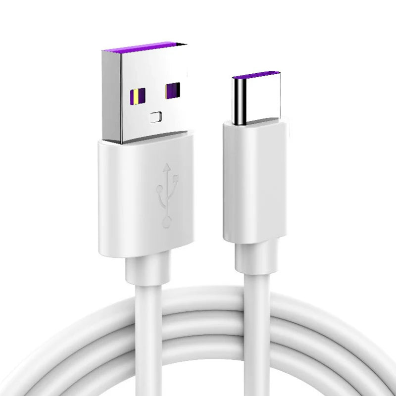 5A Fast Charging USB Cable - Type-C & Micro USB Data Cord for Android Devices