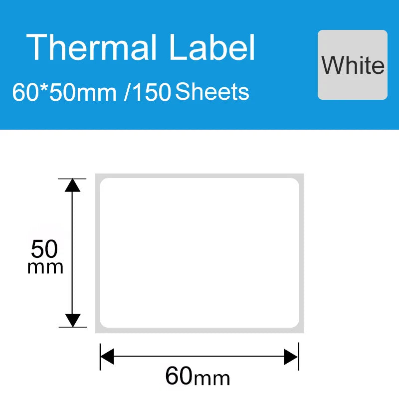 DETONGER DP80S Portable Thermal Printer - 30-80mm Multi-Function Barcode & Label Maker