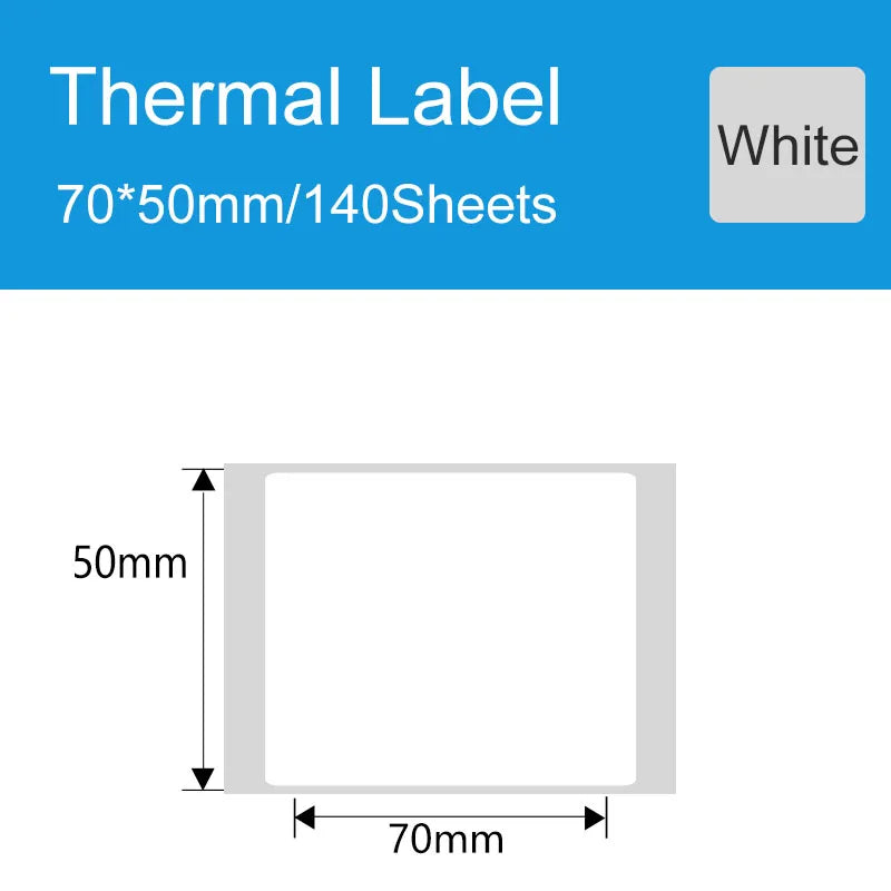 DETONGER DP80S Portable Thermal Printer - 30-80mm Multi-Function Barcode & Label Maker