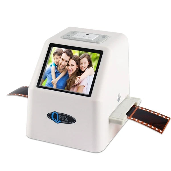 35mm Film Scanner - 22MP Negative & Slide Digitizer with 2.4" LCD Screen