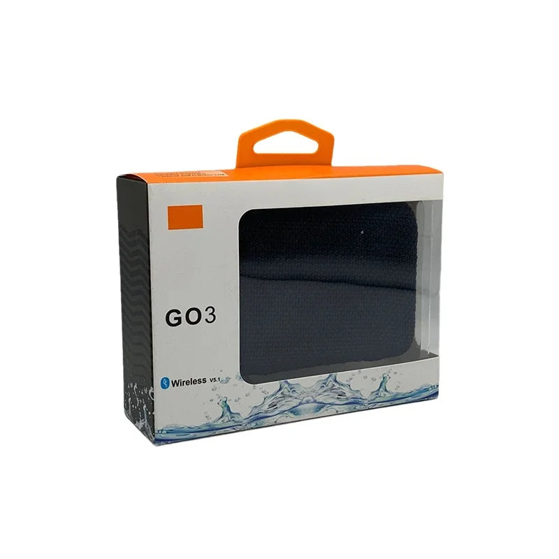 QUEED GO3 Portable Bluetooth Speaker - Wireless Mini Bass Speaker