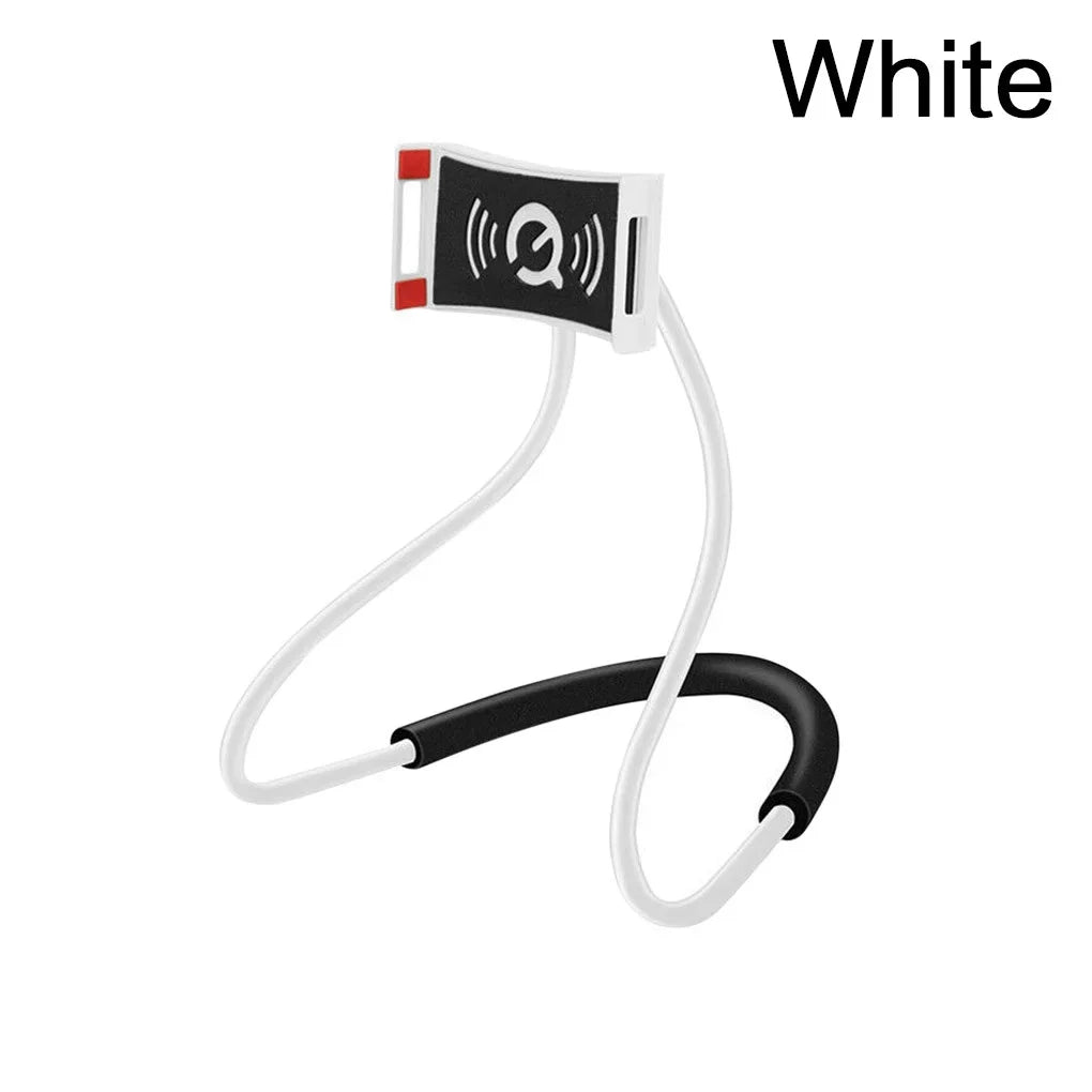 Adjustable Neck Mount Phone Holder - 360° Rotating Hands-Free Stand