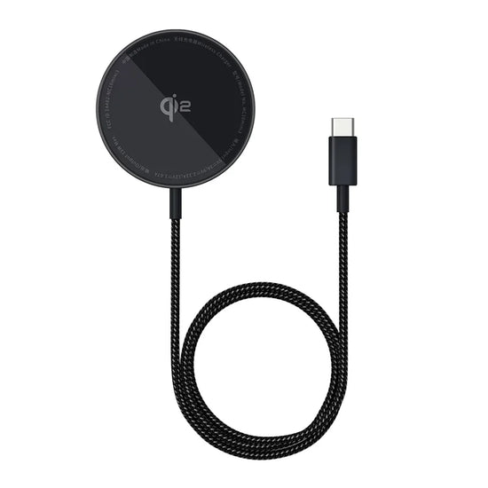 Baseus Qi2 15W Magnetic Wireless Charger - Fast Charging for iPhone 16/15/14/13 Pro Max
