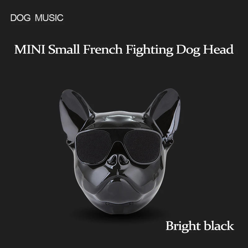 Creative Fighting Dog Wireless Bluetooth Speaker - Portable Touch Control Bass Speaker