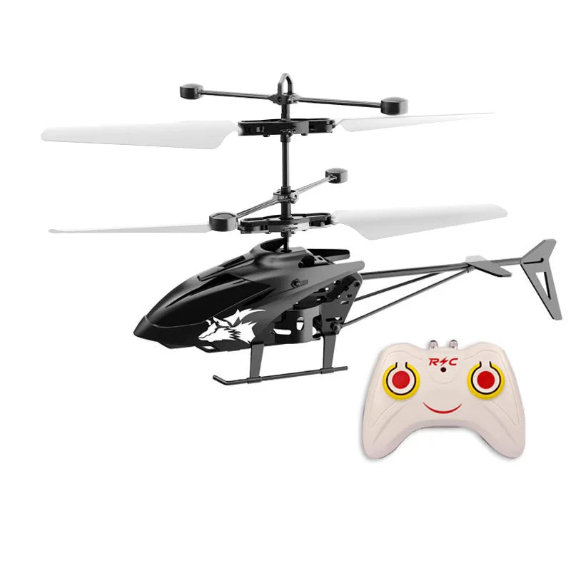RC Goshawk - Gesture Sensing Flying Helicopter with LED Lights for Kids