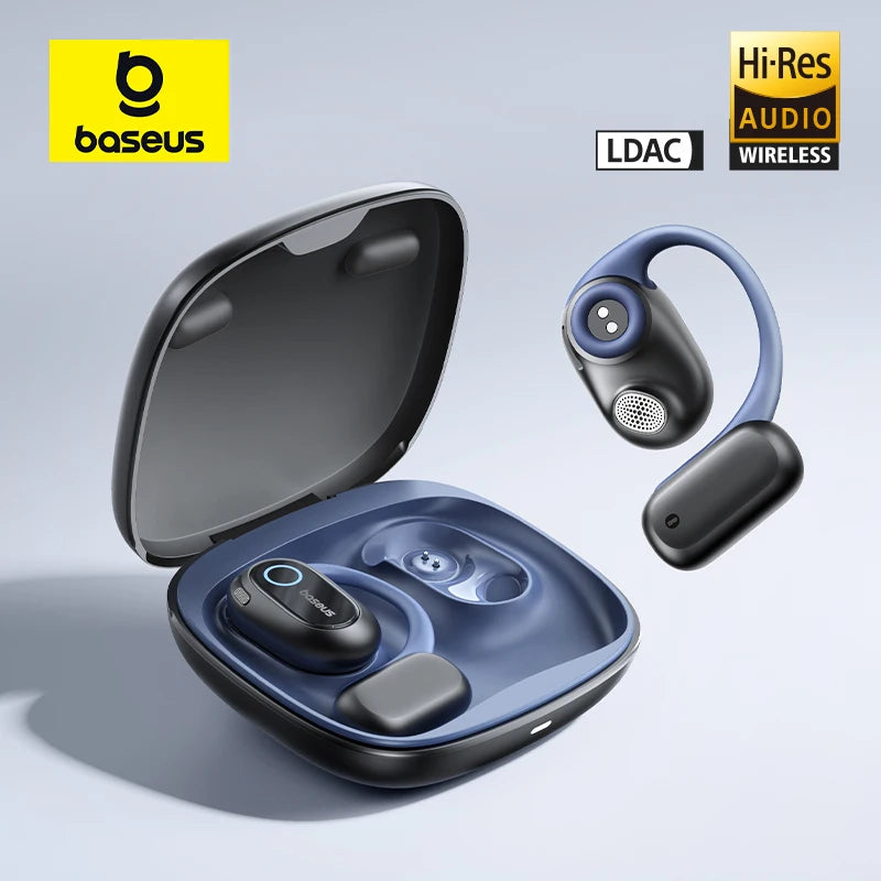 Baseus Bowie MF1 Open-Ear Sport Wireless Earphones - Bluetooth 5.4, 60 Hours Playtime
