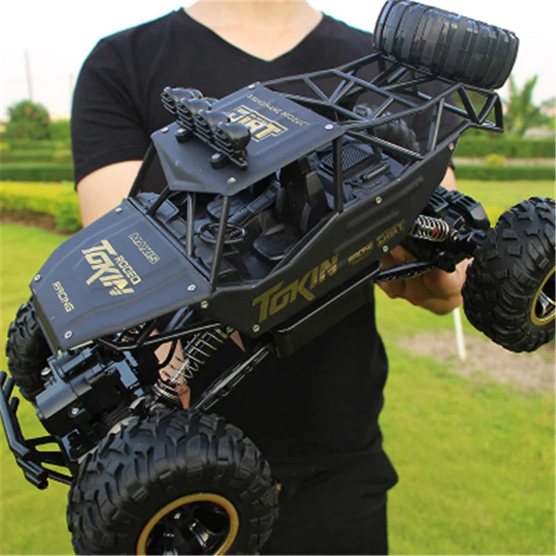 4WD Remote Control Off-Road Buggy Car - 1:12/1:16 Scale RC Truck for Kids