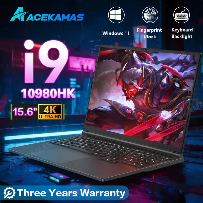 15.6" Intel Core i9-10980HK Gaming Laptop - 16GB DDR4, 1TB SSD, Full HD IPS Display
