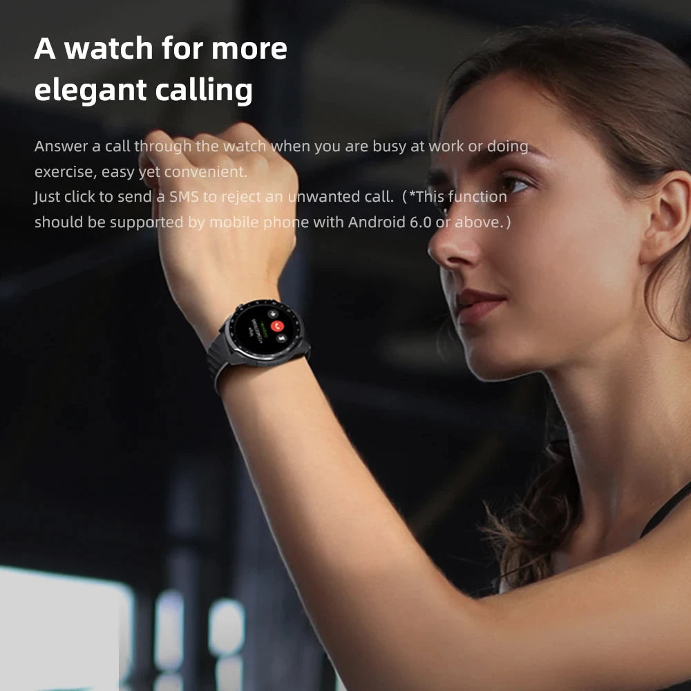 Mibro A2 Smartwatch - 1.39" HD Display with Fitness Tracking & 2ATM Water Resistance