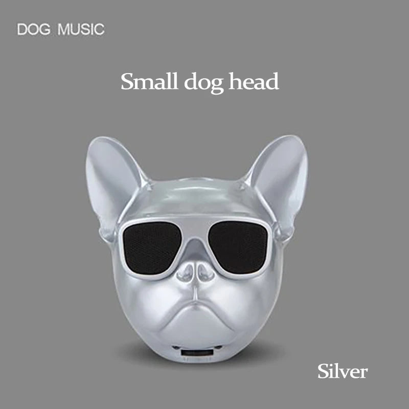 Creative Fighting Dog Wireless Bluetooth Speaker - Portable Touch Control Bass Speaker