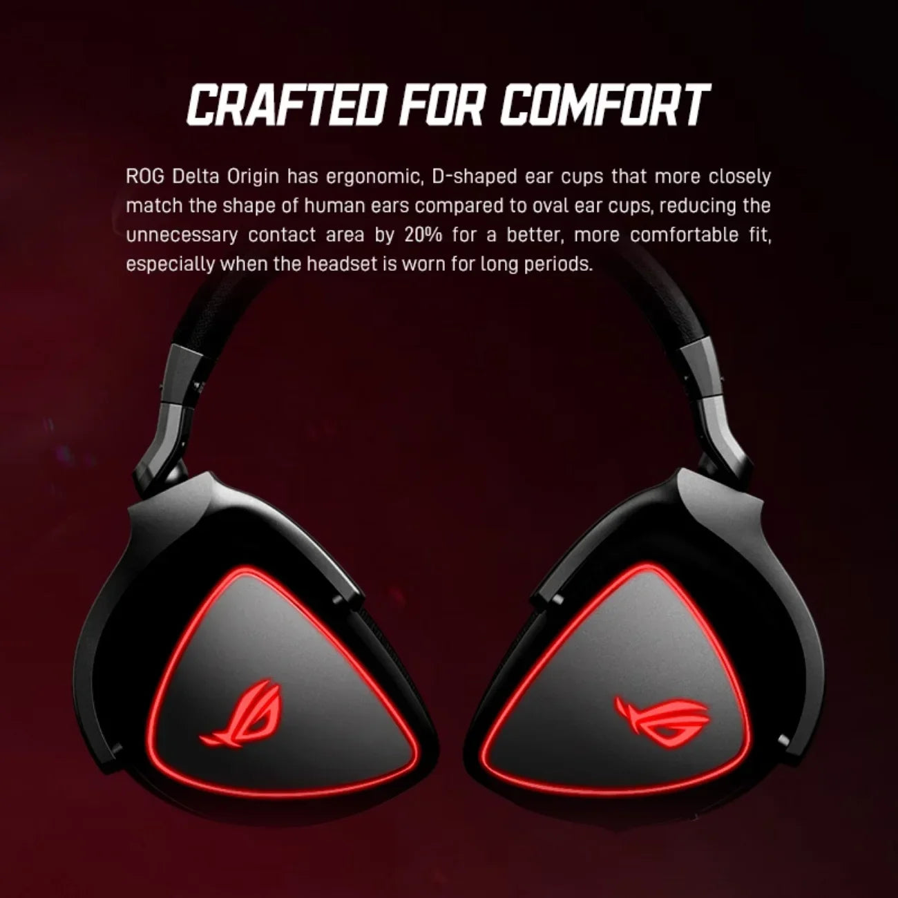 ASUS ROG Delta RGB Elite Gaming Headset - 7.1 Surround Sound with Noise-Cancelling Microphone