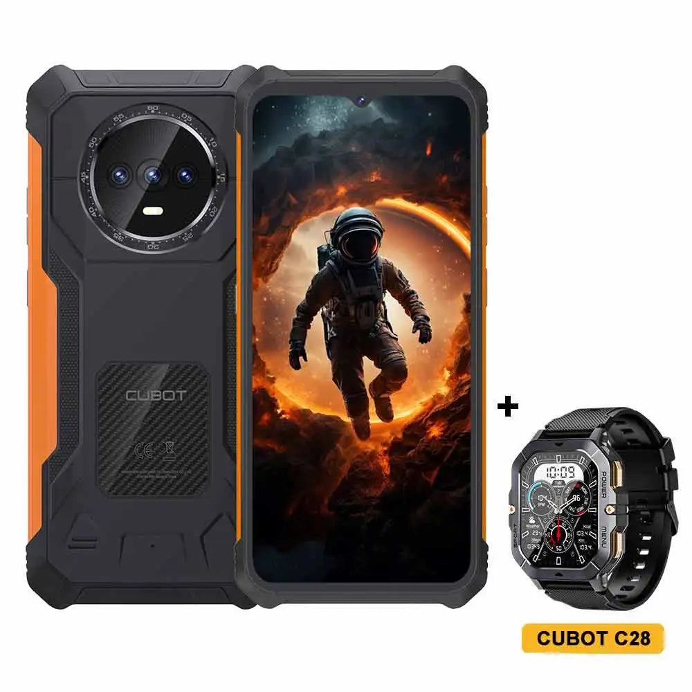 Cubot King Kong ES Rugged Smartphone - 6.56" 90Hz Display, 16GB RAM, 128GB Storage, 48MP Camera