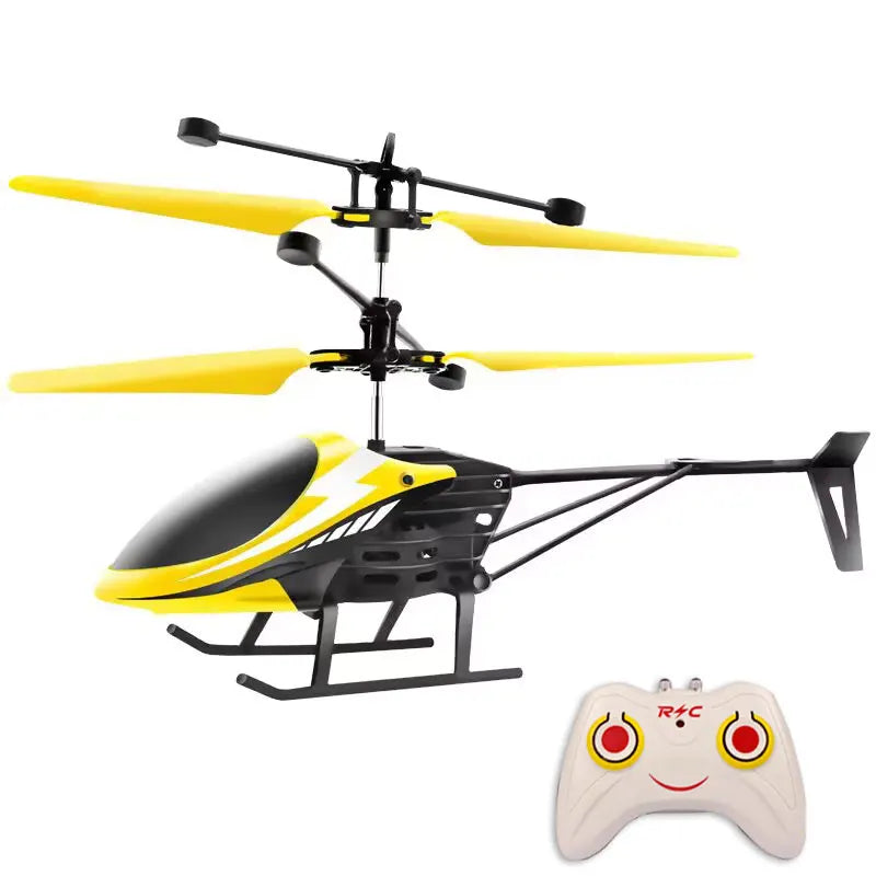 RC Goshawk - Gesture Sensing Flying Helicopter with LED Lights for Kids