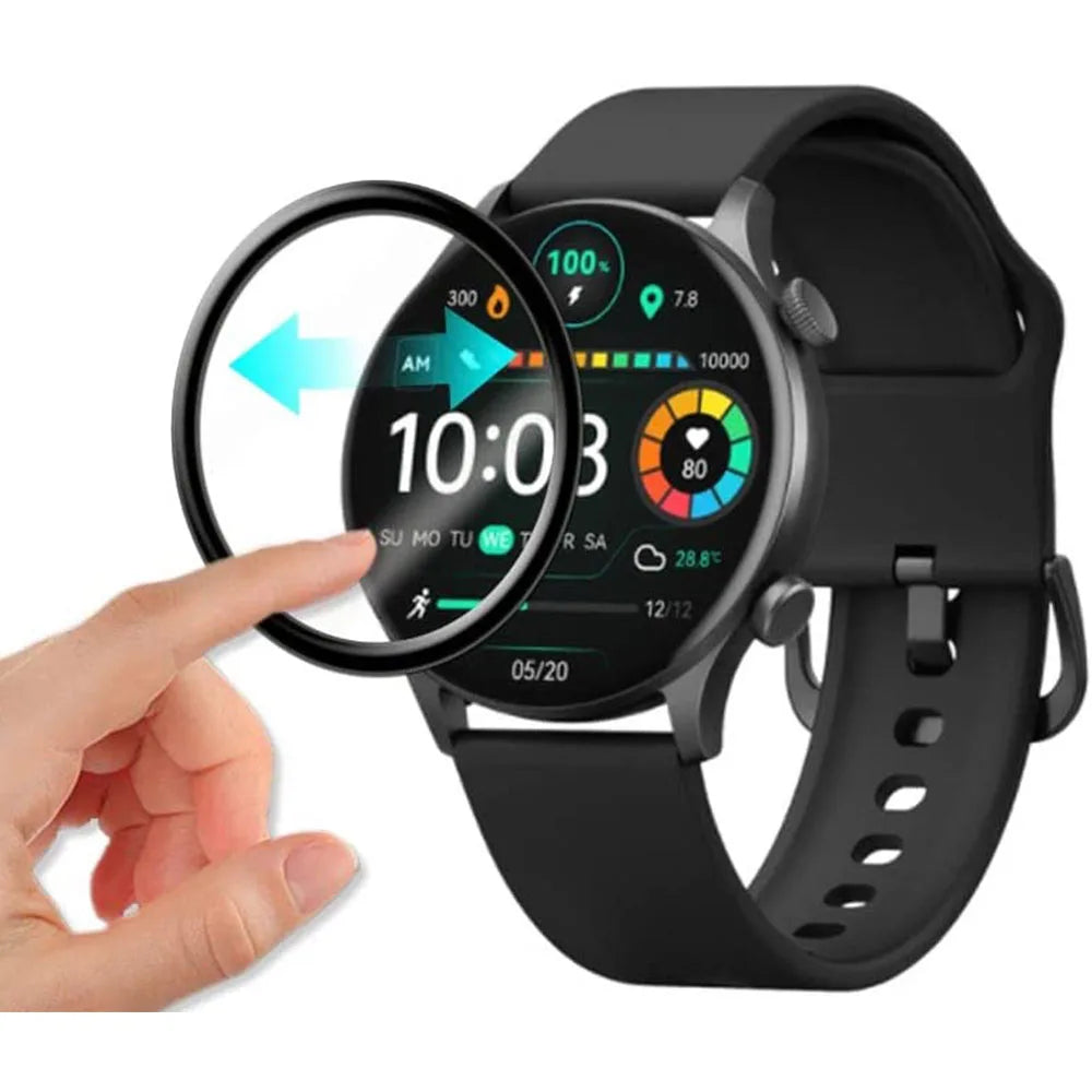 Haylou Solar Plus RT3 Screen Protector - 3D TPU Hydrogel Film (3-Pack)