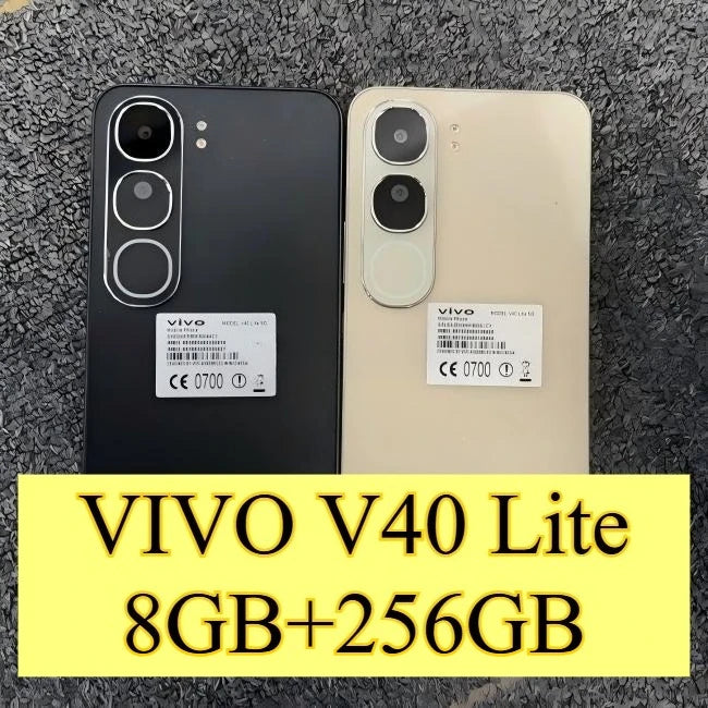 VIVO V40 Lite 6.78" HD+ Smartphone - 50MP Dual Camera, 5000mAh Battery, 44W Fast Charging