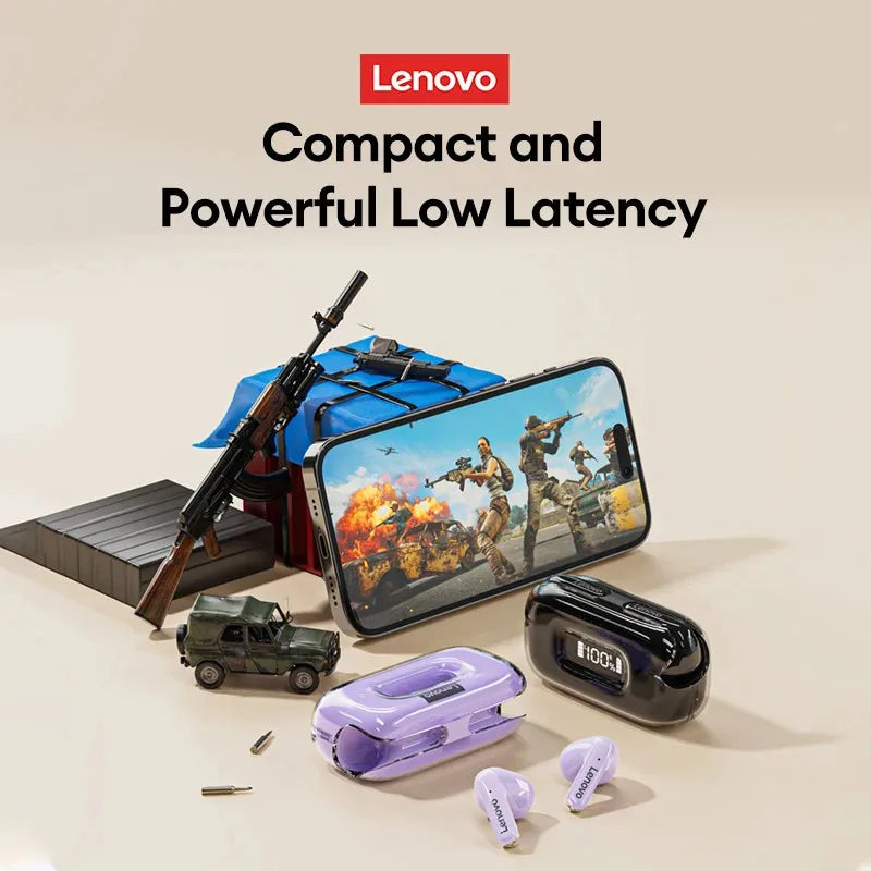 Lenovo X15 II TWS Bluetooth 5.3 Wireless Earbuds - HiFi Sports Headset