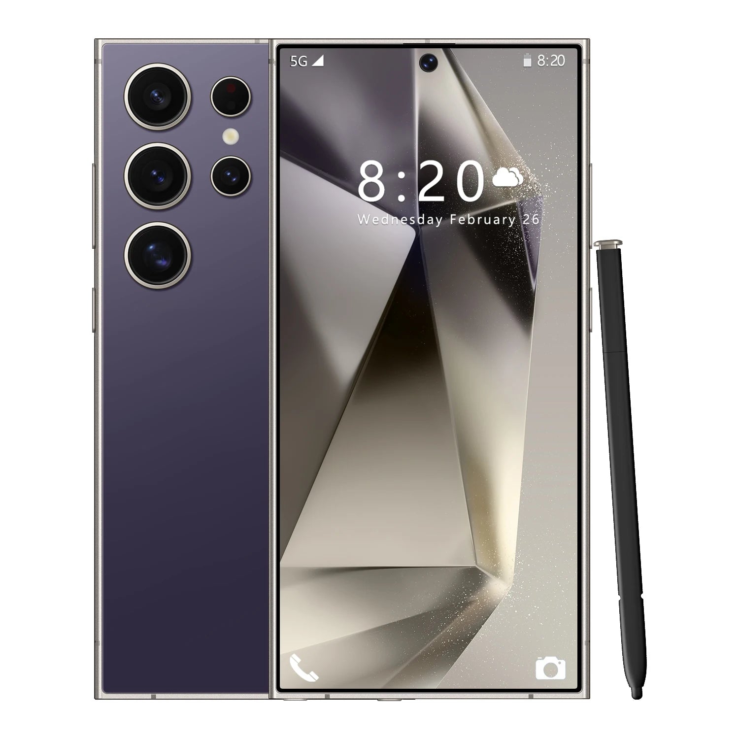 S24 Ultra Smartphone - 6.8" Android, 8GB RAM, Up to 1TB Storage, Dual SIM, 48MP Camera