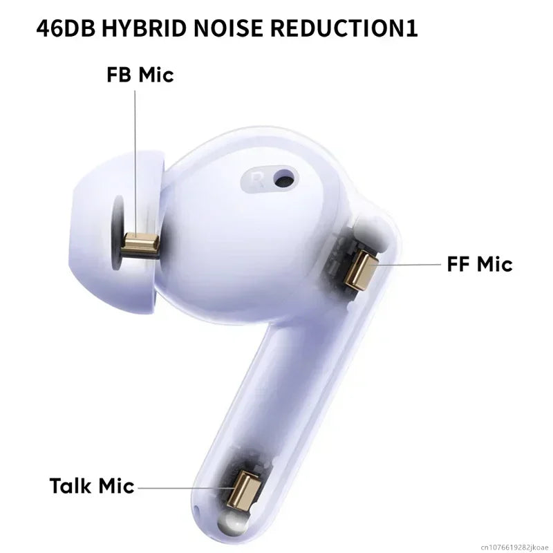 Realme Buds T310 Active Noise Cancelling Wireless Earbuds - Bluetooth 5.4
