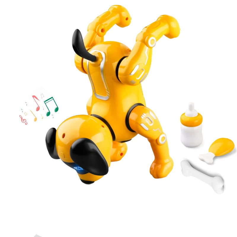 JJRC Smart Interactive RC Robot Dog - Programmable Dancing Talking Pet Toy for Kids