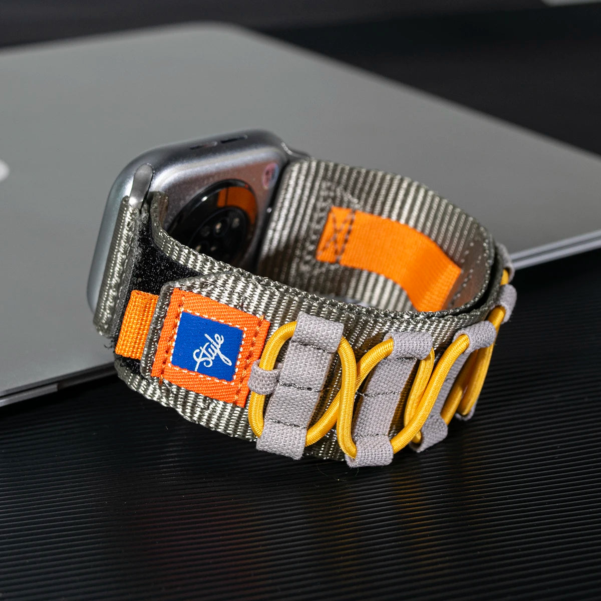 Premium Nylon Tactical Sports Band for Apple Watch Ultra 2, Series 9/8/7/6/SE/5/4 (42-49mm)