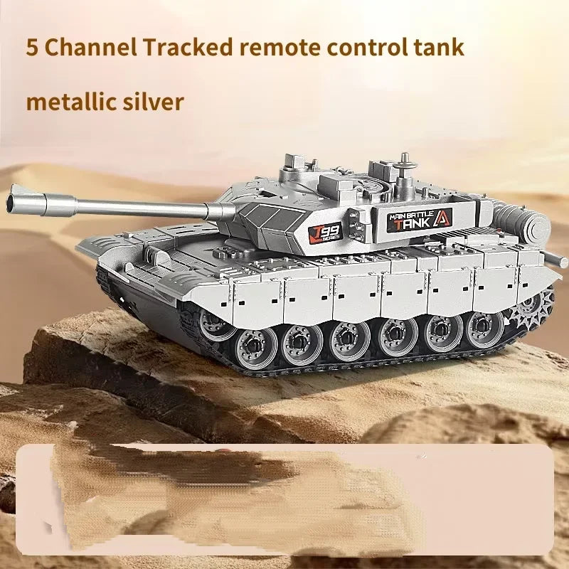 33cm RC Battle Tank - Remote Control Military Vehicle with Crawler Tracks