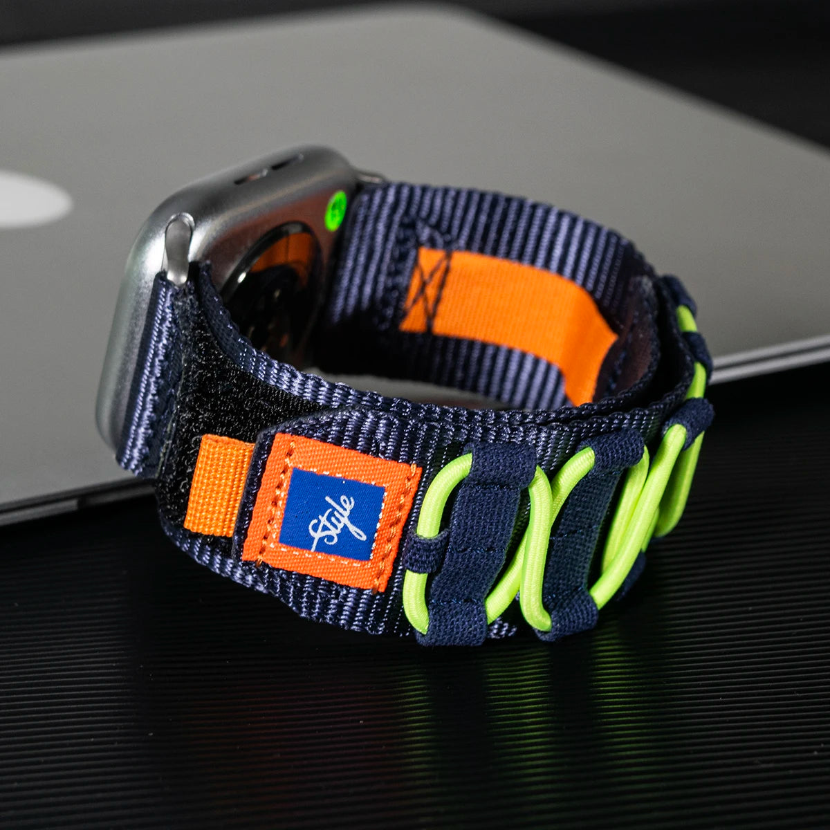 Premium Nylon Tactical Sports Band for Apple Watch Ultra 2, Series 9/8/7/6/SE/5/4 (42-49mm)