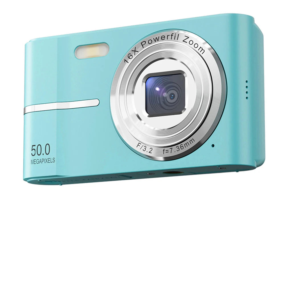 4K Digital Camera for Students - 48MP Compact Camera with 8X Zoom & 180° Flip Screen