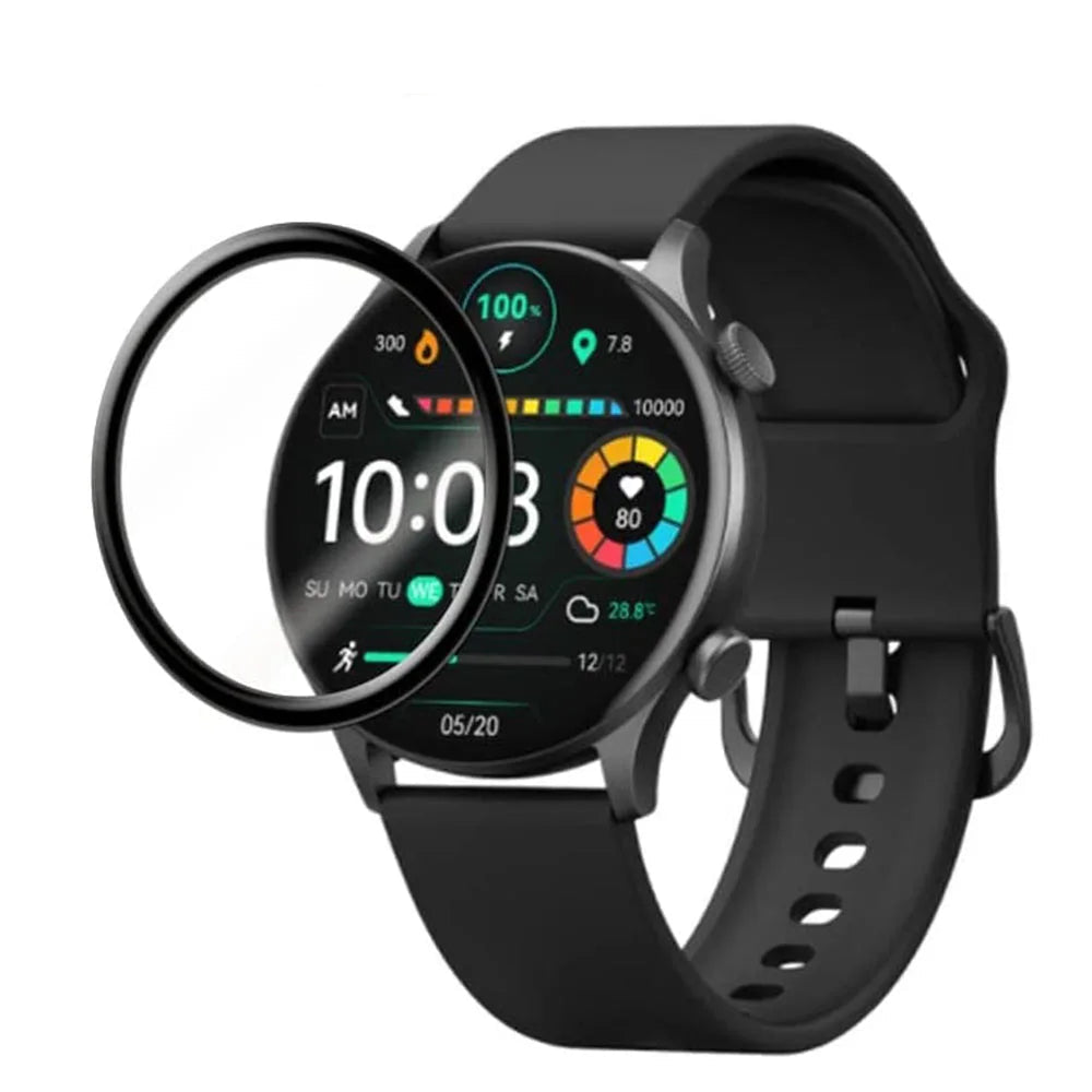 Haylou Solar Plus RT3 Screen Protector - 3D TPU Hydrogel Film (3-Pack)