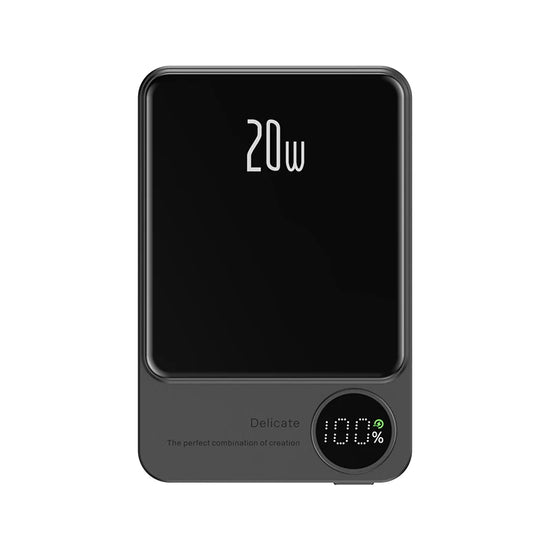 10000mAh Magnetic Wireless Power Bank - MagSafe Compatible Fast Charger for iPhone 15/14/13/12