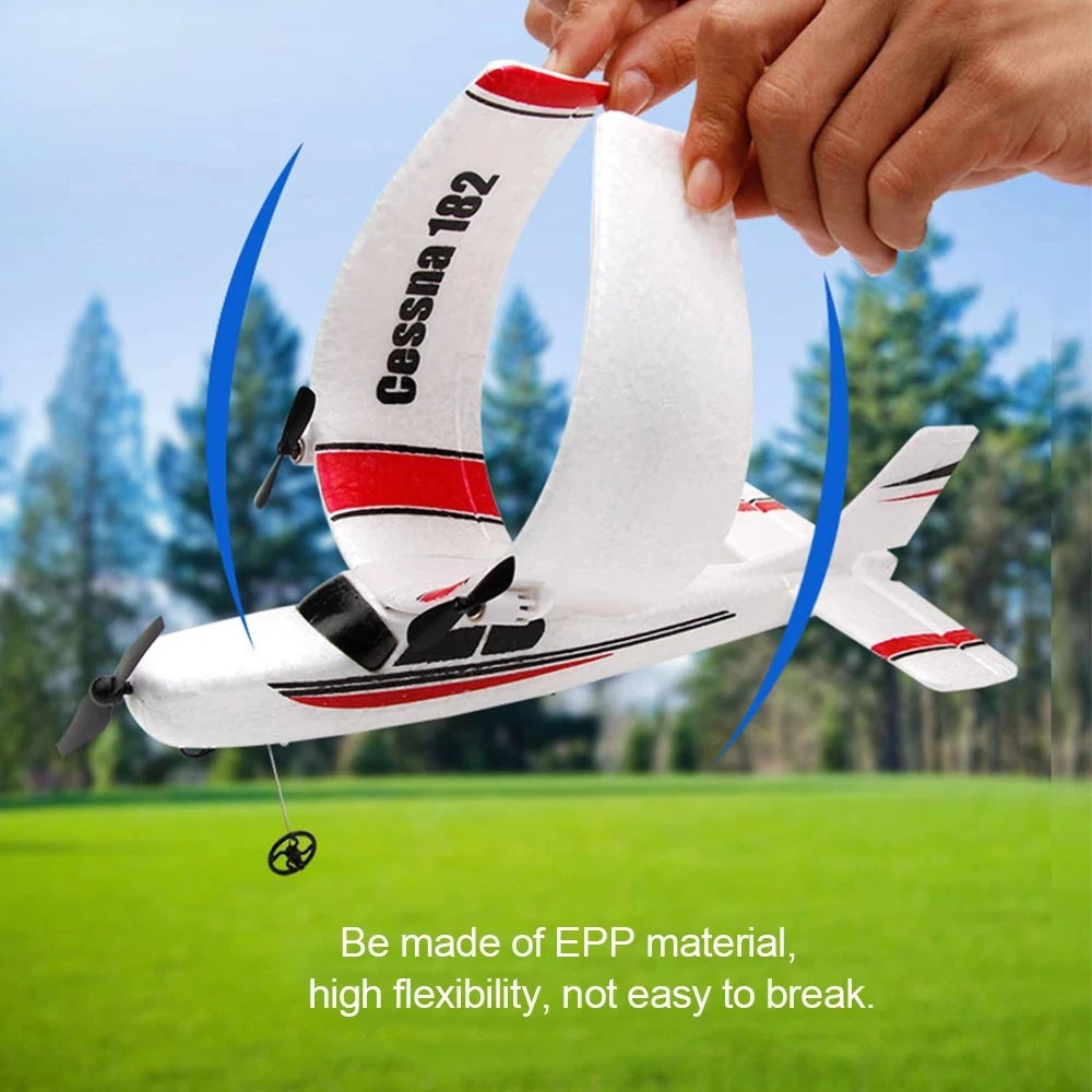 FX801 Remote Control Airplane - 2.4GHz 2-Channel RTF RC Plane with EPP Foam Construction