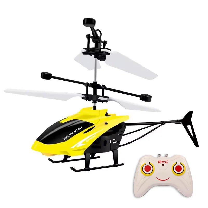 RC Goshawk - Gesture Sensing Flying Helicopter with LED Lights for Kids