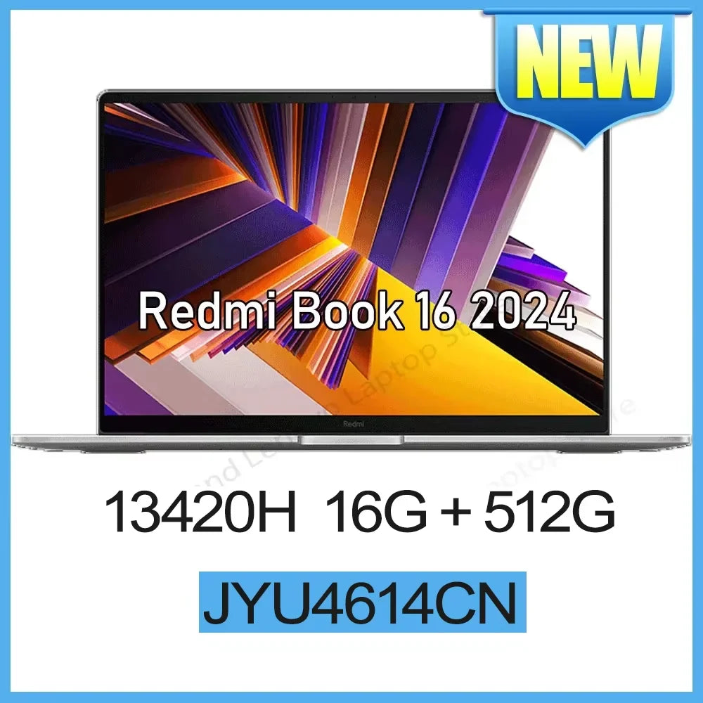 Xiaomi RedmiBook 16 (2024) - Intel Core i5 Laptop with 16GB RAM & 512GB SSD