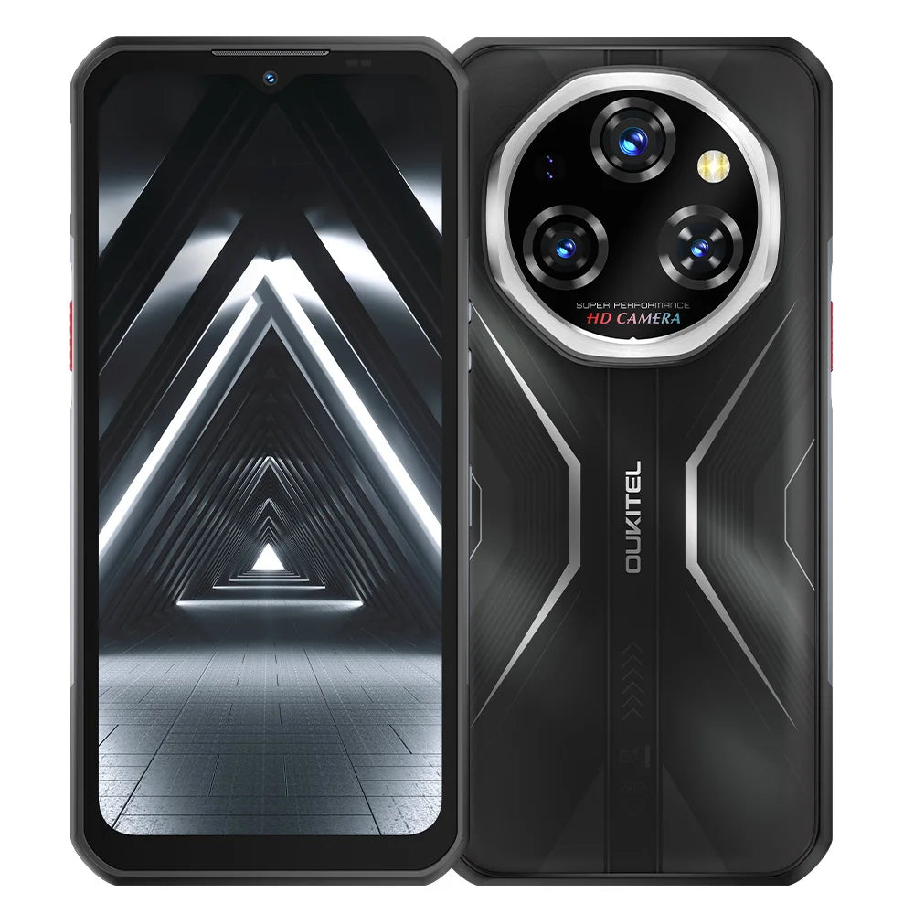 Oukitel WP55 Pro 5G Rugged Smartphone - 48GB RAM + 512GB Storage, 11000mAh Battery, 108MP Camera