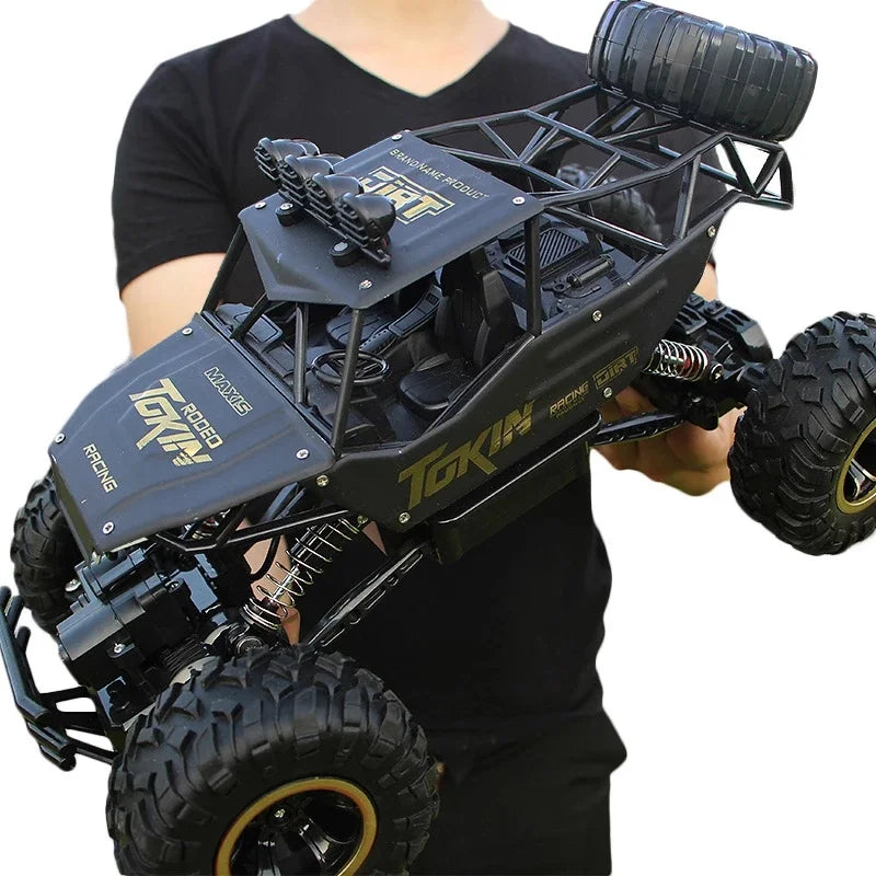 4WD Remote Control Off-Road Buggy Car - 1:12/1:16 Scale RC Truck for Kids