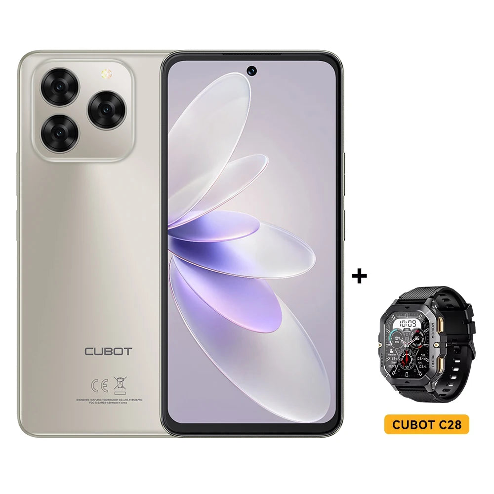 Cubot Note 60 Smartphone - Android 15, 7.2" 120Hz Display, 16GB RAM, 128GB Storage, 48MP Camera