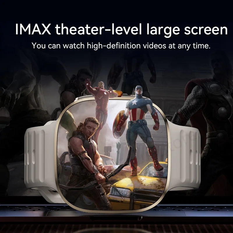 M99 5G Smartwatch - 2.4" AMOLED Display with 900W Rotating Camera