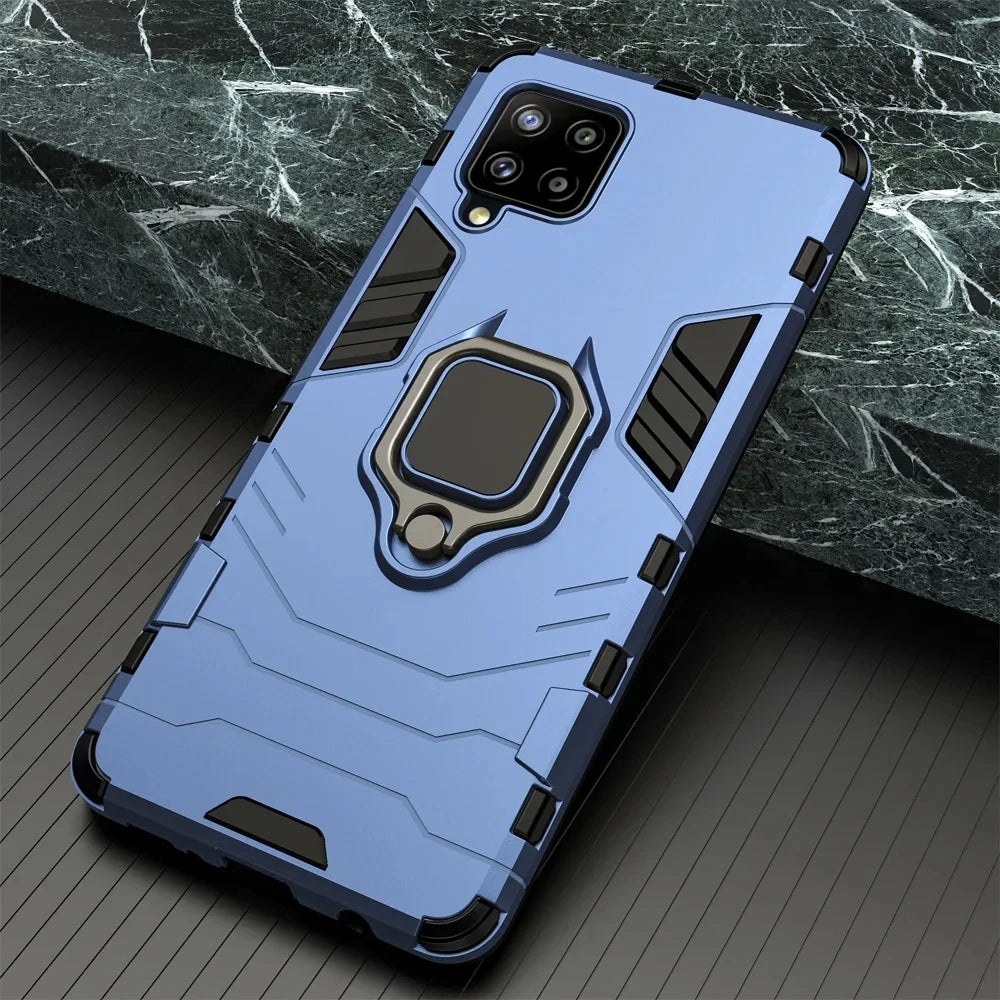Samsung Galaxy Magnetic Ring Stand Case - Shockproof Protection