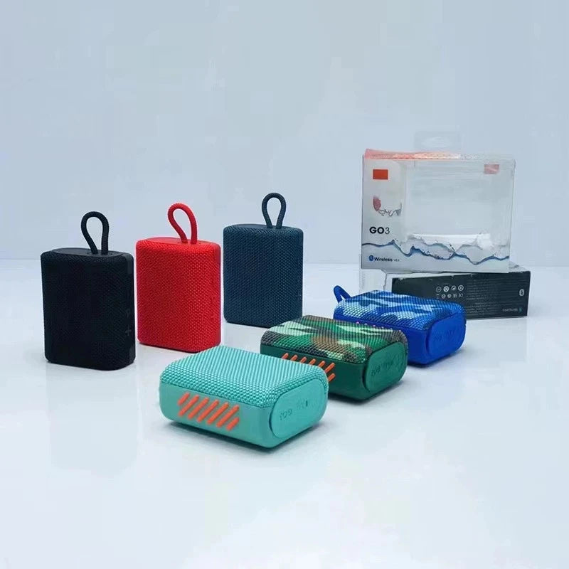 QUEED GO3 Portable Bluetooth Speaker - Wireless Mini Bass Speaker