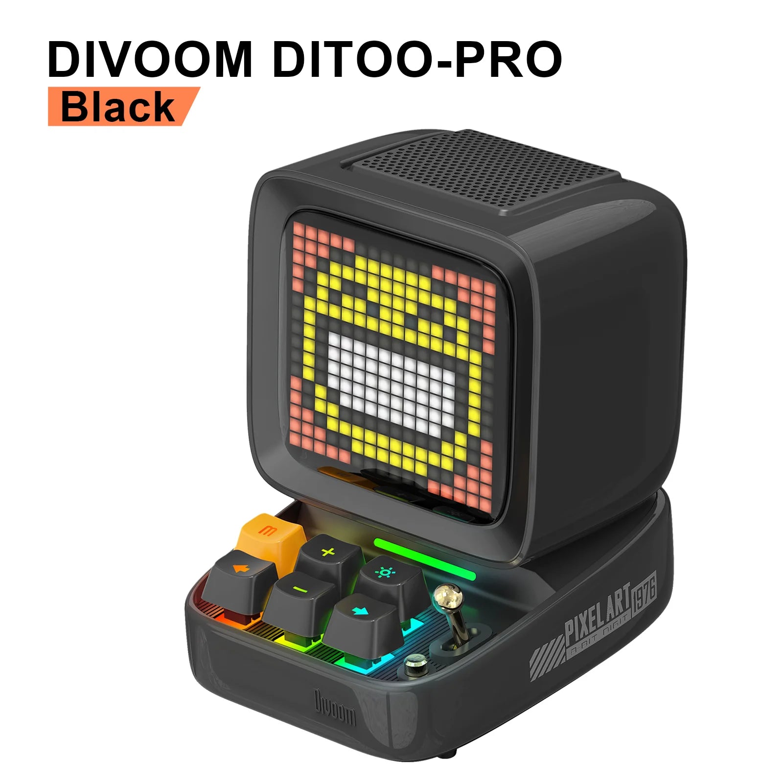 Divoom Ditoo Pro Retro Pixel Art Bluetooth Speaker with LED Display
