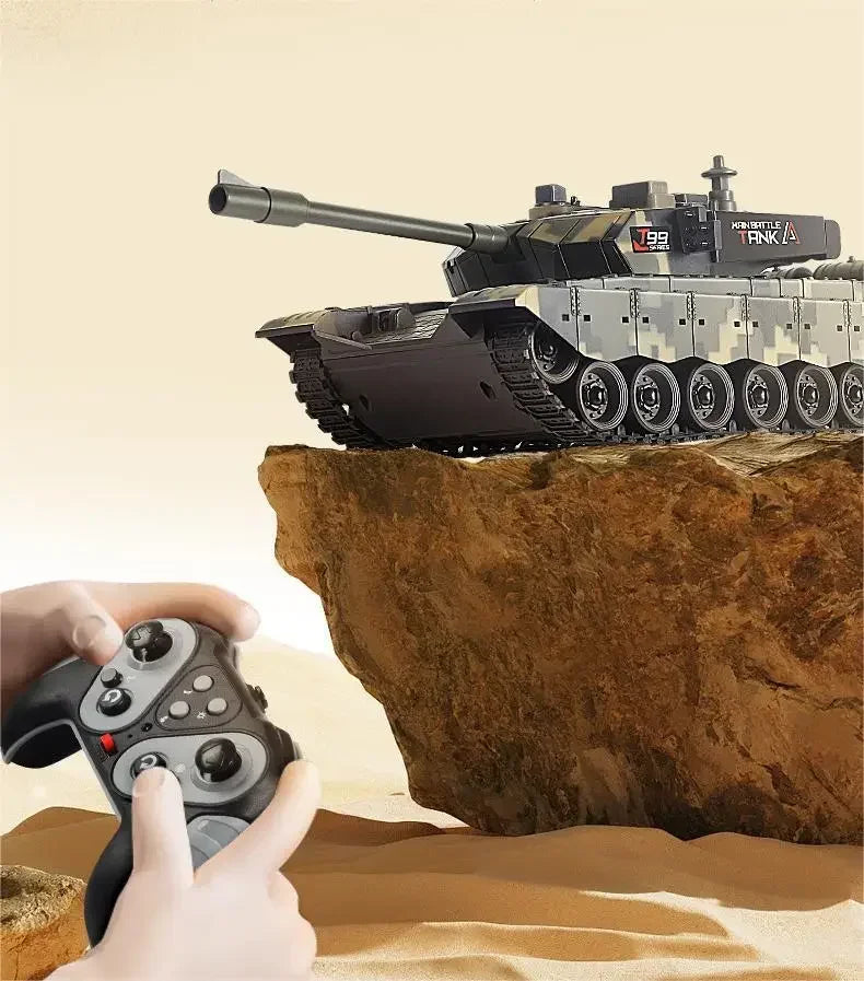 33cm RC Battle Tank - Remote Control Military Vehicle with Crawler Tracks