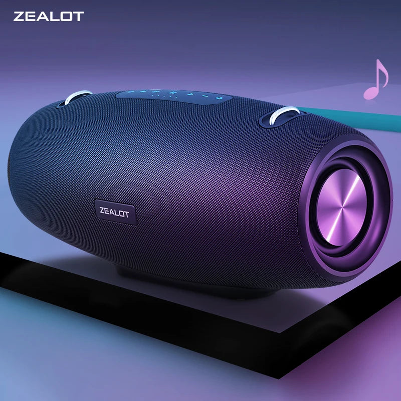 ZEALOT S67 60W Portable Bluetooth Speaker - Premium Outdoor Party Sound System