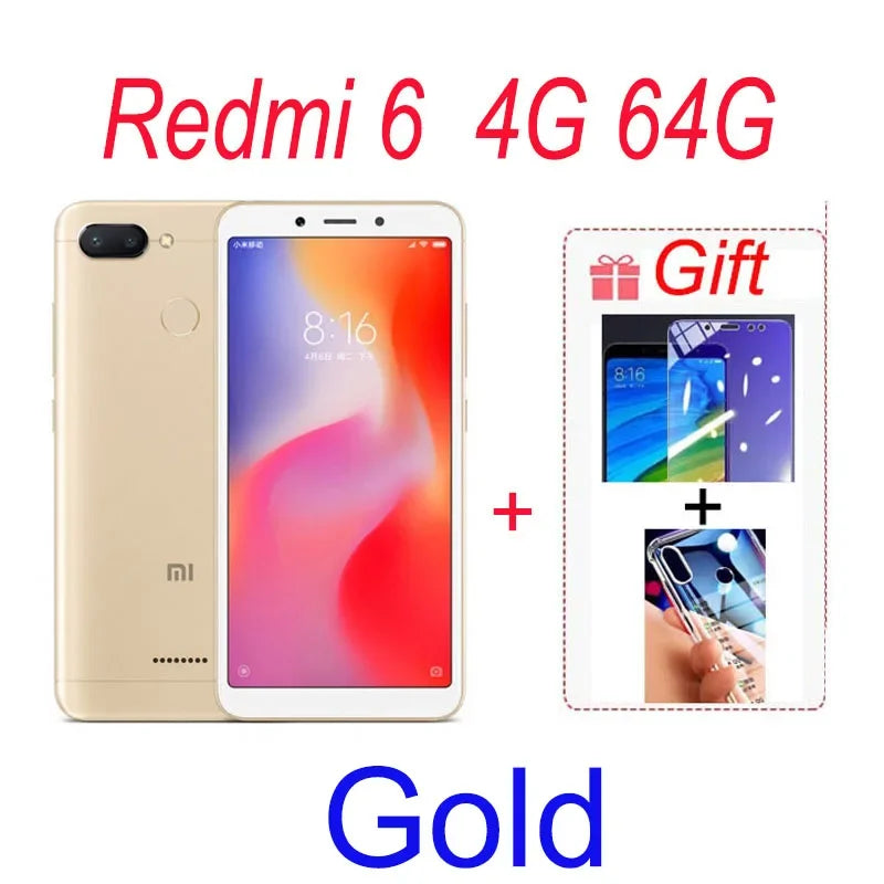 Xiaomi Redmi 7 Smartphone - 4GB RAM, 64GB Storage, 6.81" Display with Global ROM
