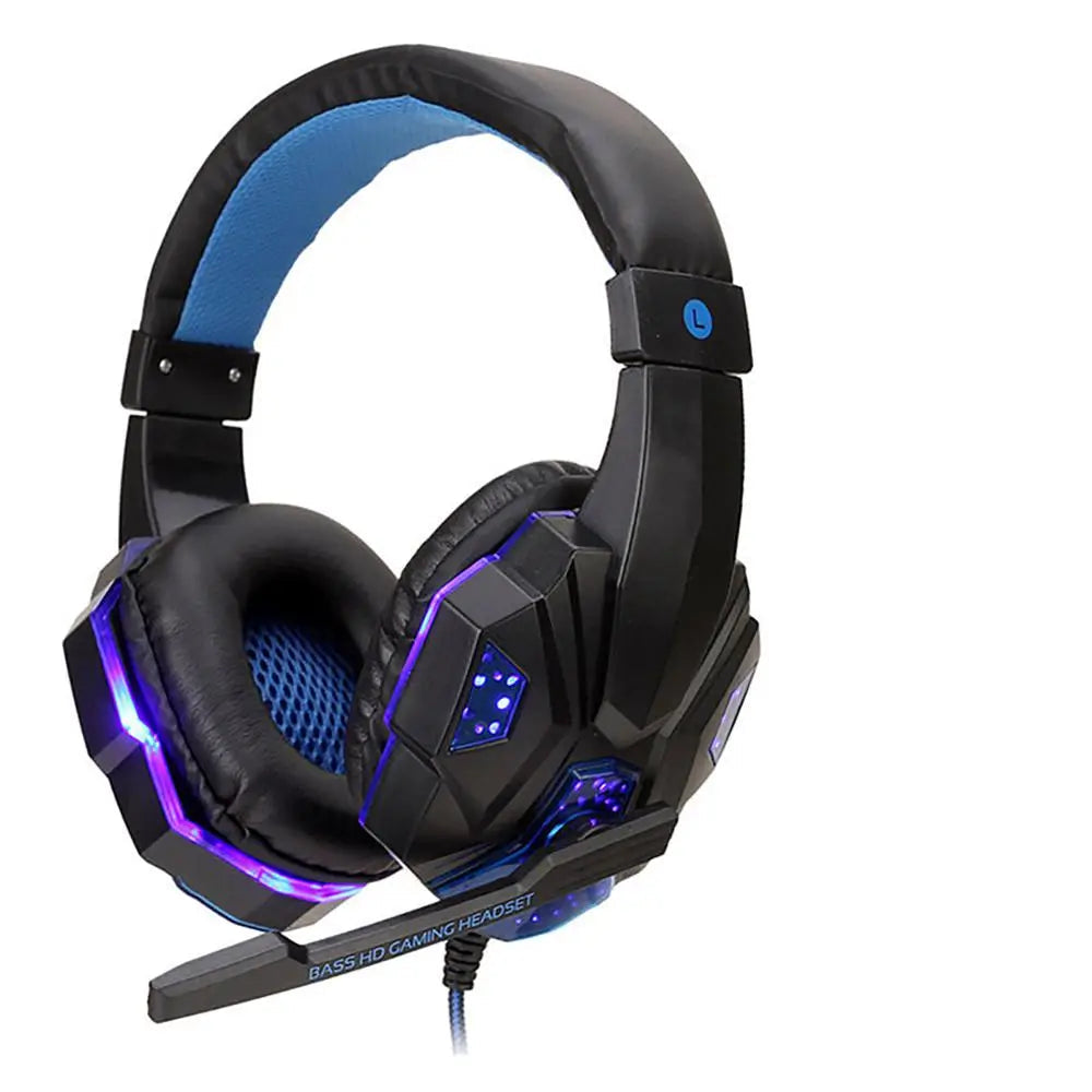 QearFun Pink Gaming Headset with Microphone - PC/PS4/Laptop Compatible