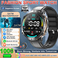 T-Rex 3 Military GPS Smart Watch - 1.73" AMOLED Display, 1000mAh Battery, 5ATM Waterproof
