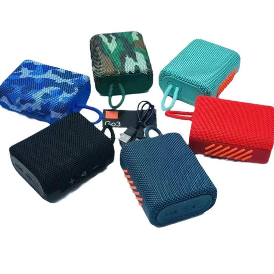 QUEED GO3 Portable Bluetooth Speaker - Wireless Mini Bass Speaker
