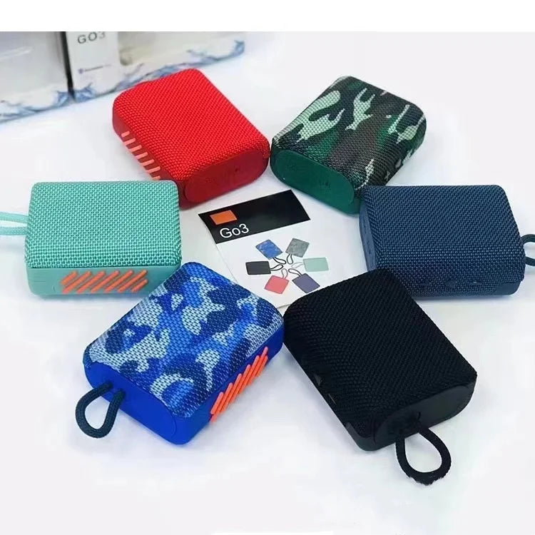 QUEED GO3 Portable Bluetooth Speaker - Wireless Mini Bass Speaker