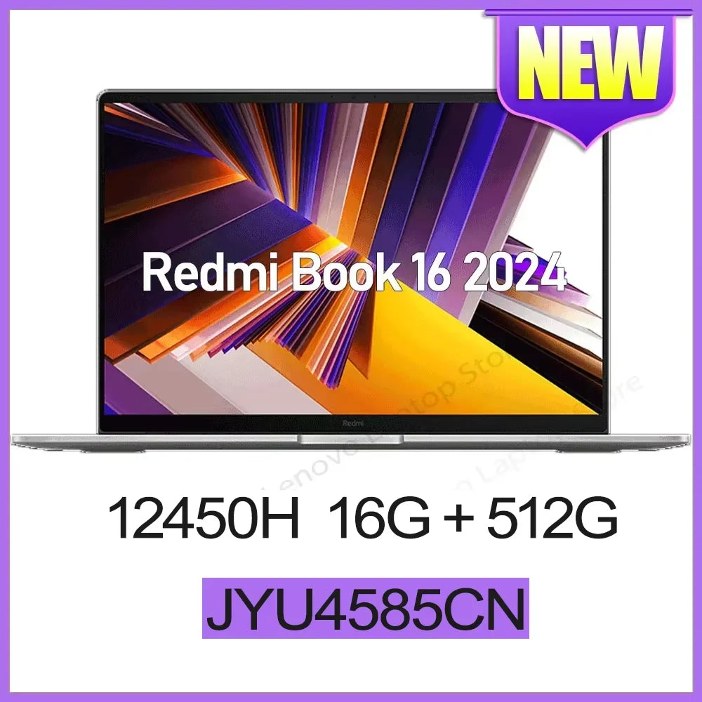 Xiaomi RedmiBook 16 (2024) - Intel Core i5 Laptop with 16GB RAM & 512GB SSD