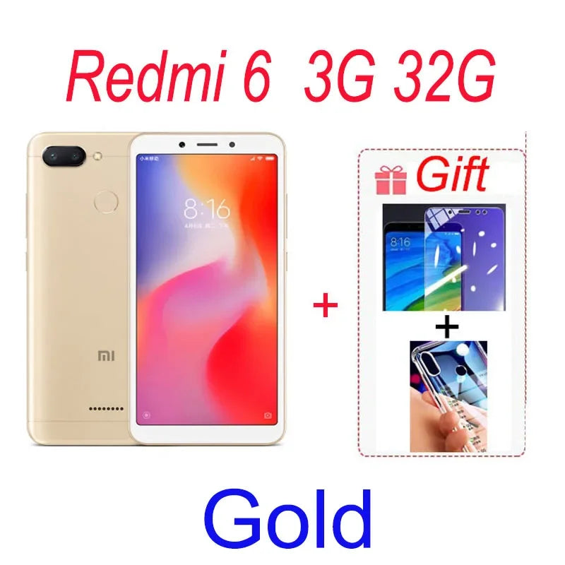 Xiaomi Redmi 7 Smartphone - 4GB RAM, 64GB Storage, 6.81" Display with Global ROM
