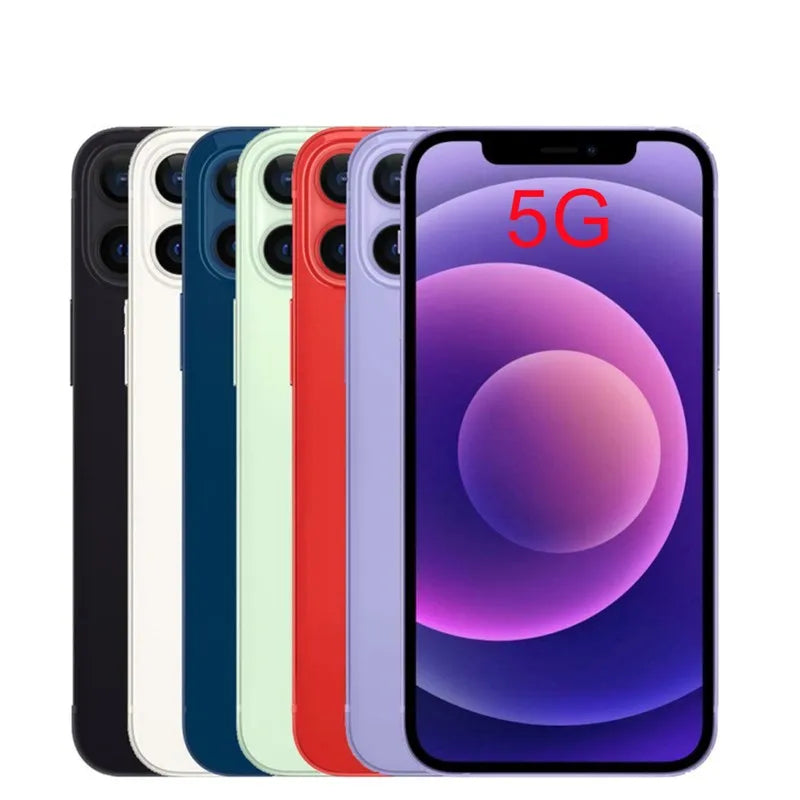 Apple iPhone 12 Mini - 5G Smartphone (64GB/128GB/256GB, 4GB RAM, 5.4" OLED Display)